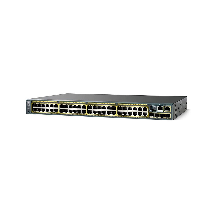 Cisco WS-C2960S-48TS-L Catalyst 2960-S 48-PORT 10/100/1000 Switch 
